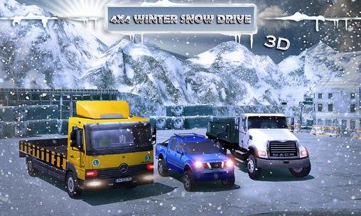 game pic for 4x4 Winter snow drive 3D